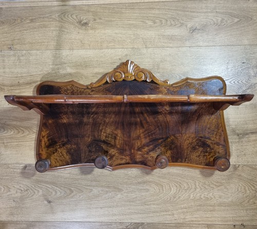 Vintage french coat hat - rack, &
