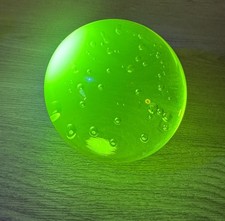 Uranium Glass Vaseline Ball