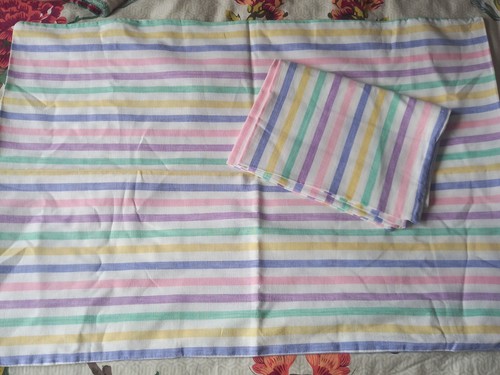 Vintage candy stripe cotton - candy,