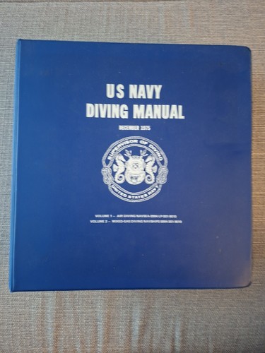 Navy diving manual december - navy,
