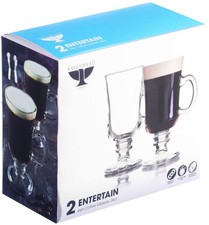 Ravenhead Set of 2 Irish Coffee Latte Glasses - 2 Pack