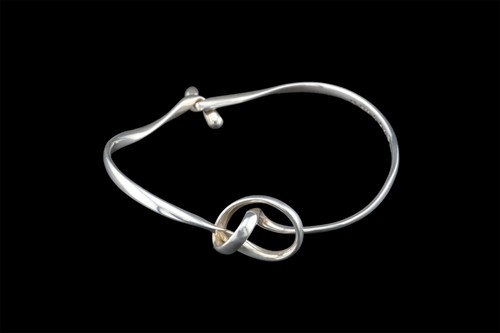 Georg jensen silver bangle - jensen,
