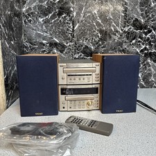 TEAC CASSETTE DECK R-H100 AND