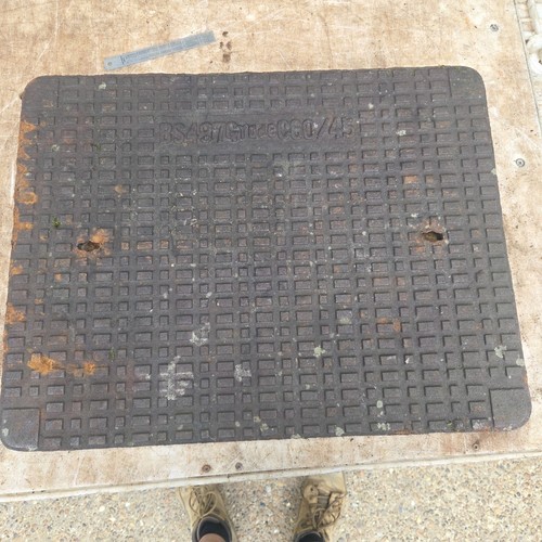 Cast iron manhole cover 655mm - manhole,