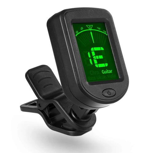 Rechargeable clip tuner - rechargeable, clip-on