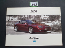 ALPINE GTA LE MANS + RENAULT