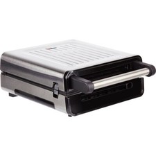 George Foreman 28000 Health Grill with Removable Plates Stainless Steel