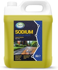 Sodium Hypochlorite 5L High Strength (10-11%) Brick,Driveway & Patio Cleaner