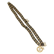 CHANEL Chain Belt metal Gold