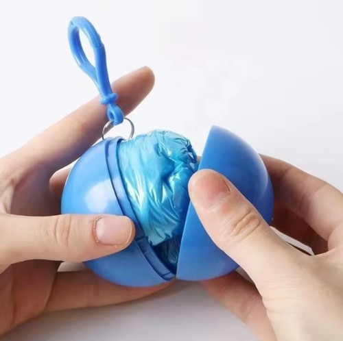 Blue mini portable rain - blue,