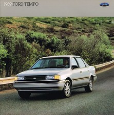 1989 FORD TEMPO Brochure /