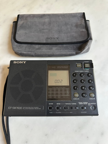 Sony icf sw7600 - icf-sw7600, shortwave