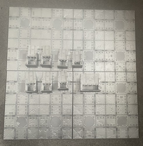 Zone mortalis floor - zone, plates