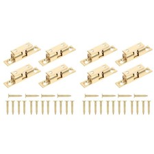  2 PCS Copper Bead Clamp Ball Roller Catch Latch Door Catches for Internal Doors