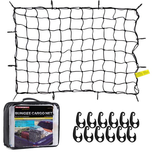 Roof rack latex cargo net - rack,