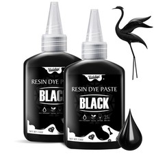 Epoxy Pigment Paste - 140g Black Resin Colour for Art, Jewelry, Painting, UV ...