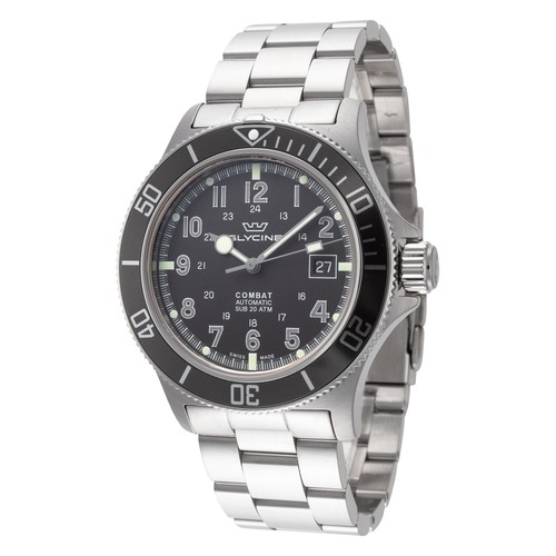 Glycine men combat sub - sub, 42mm