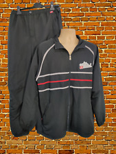 MENS ECKO UNLTD VINTAGE 90'S Y2K BLACK SIZE LARGE 2 PIECE FULL ZIP TRACKSUIT SET