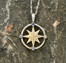 14k Yellow Gold & Sterling