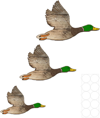 3pcs duck hunting wall - 3pcs, decor