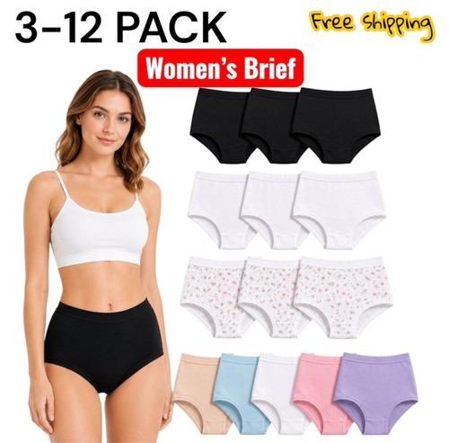 Women 100 cotton briefs 3 - women’s,