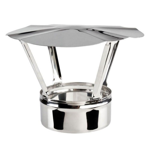 Stainless steel chimney cowl - steel,