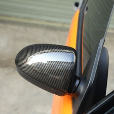 2pcs ABS Carbon Fiber Side