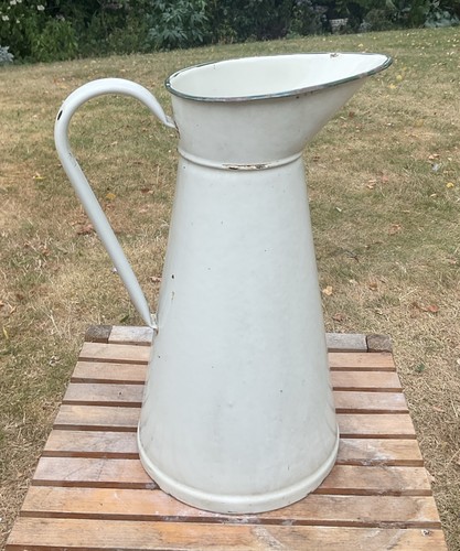 Large vintage french - french, white