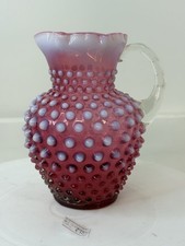 FENTON HOBNAIL DECORATION PINK
