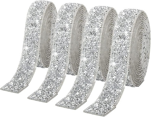 Rolls silver glitter - 4,