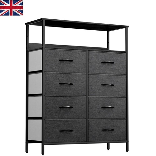 Stylish black grey drawer - 8,