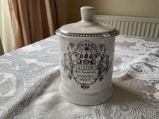 fortnum & mason stilton ceramic jar empty