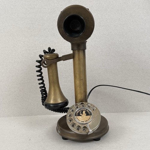 Vintage brass candlestick - vintage,