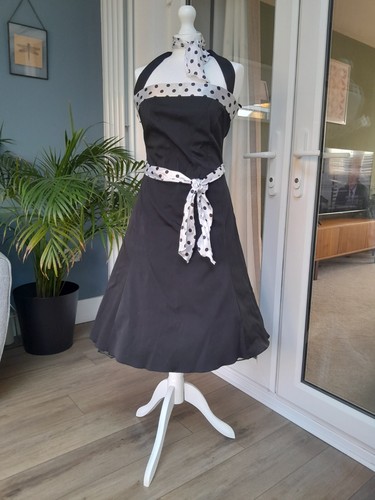 Style dress with net - 50's,