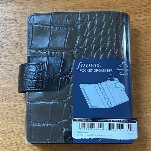 Filofax classic croc pocket - filofax,