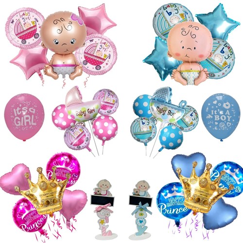 Baby shower balloons oh - baby, 16"