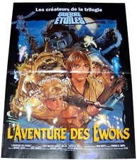 EWOK ADVENTURES Caravan of courage Star wars saga MEDIUM french POSTER