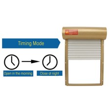 Gold Auto Chicken Coop Door Solar Powered Auto Chicken Coop Door Opener With HOT