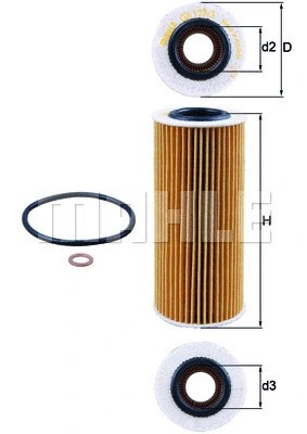 Oil filter fits - oil, fits: