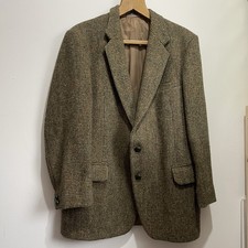 Harris Tweed Jacket Mens 42R