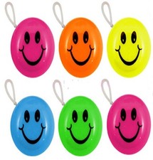 12 x MINI YO-YO PARTY BAG TOYS FILLERS CHILDRENS FETE FAYRE PRIZE KIDS FUN