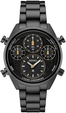 Seiko Prospex Mens Solar Watch with Black Dial and Black Strap SFJ007P1
