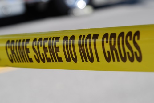 Crime scene not cross - , do