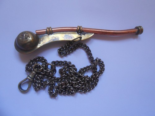 Bosun whistle copper and - of,