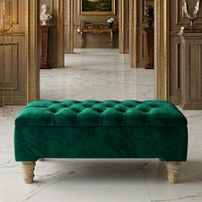 Ottoman box storage - box, with
