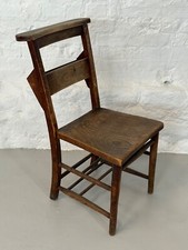 Antique Chapel / Church Chair