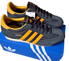 Adidas R71 Dragon Mens Shoes Trainers UK 9 US 9.5 EUR 43 1/3 JQ2575 Black Yellow