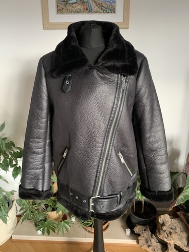 Zara black faux leather - black,