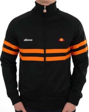 Ellesse Rimini Track Top Black/Orange