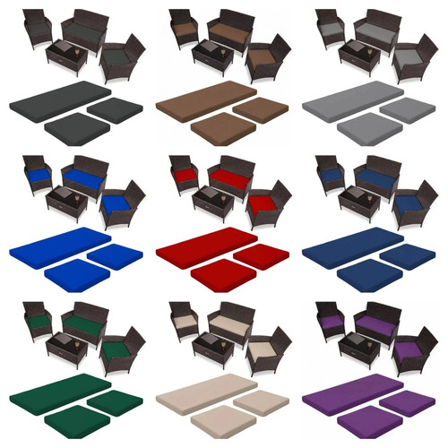 Rattan chair cushion - chair, set